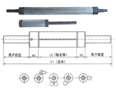 瓦片式气涨轴